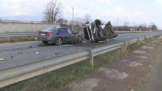 Тежка катастрофа в Пловдивско! Шофьор се преобърна и загина на място