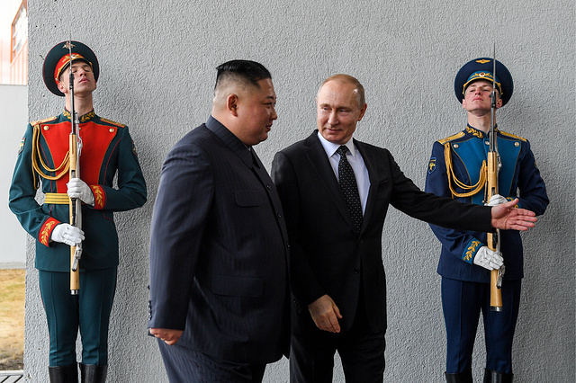 РИА Новости: Путин се надява срещата във Владивосток да допринесе за развитието на отношенията между Москва и Пхенян