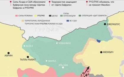 ДХА: Свободната сирийска армия е на път към Манбидж – военният им конвой напусна Джараблус