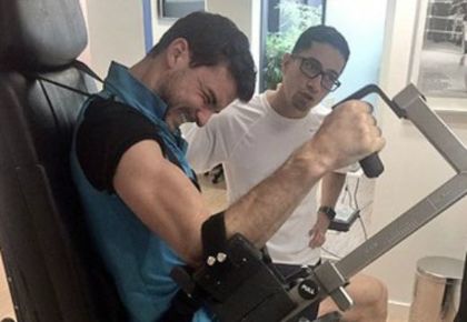Гришо тренира здраво за мача в София