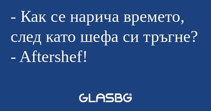 Как се нарича времето, след като...