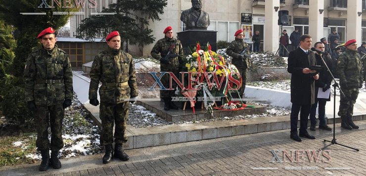 Хасково отбеляза 171 години от рождението на Ботев