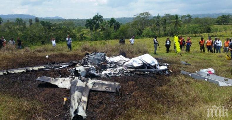 Трима загинаха при падане на хеликоптер в Доминиканската република