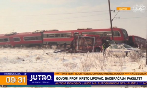 Още две жертви след инцидента между влак и училищен бус в Сърбия