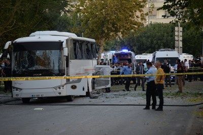 11 задържани във връзка с бомбеното нападение в Мерсин