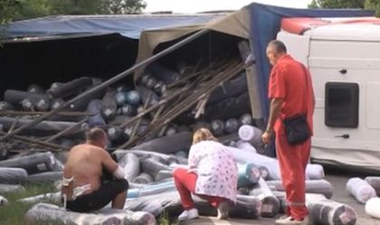 Тапа на пътя Русе – Бяла. Пиян тираджия