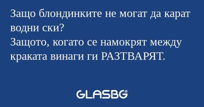 Защо блондинките не могат да карат...