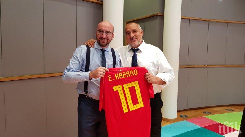 Борисов поздрави белгийския премиер за победата на Мондиала