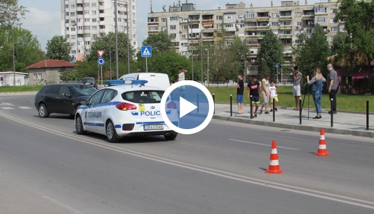 Блъснаха момче на пешеходна пътека в Русе