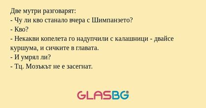 Две мутри разговарят: - Чу ли кво...