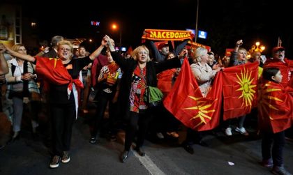 Първи резултати в Македония: 91,3% -