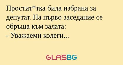 Простит*тка била избрана за депутат...