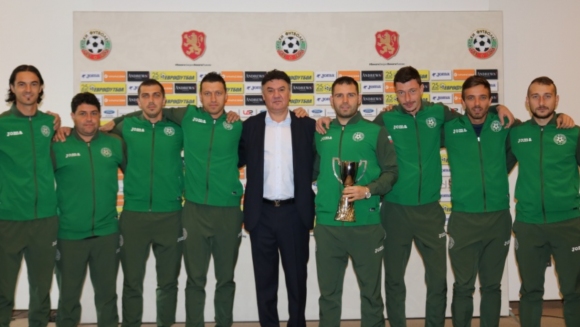 Борислав Михайлов награди световните вицешампиони по Футбол 5