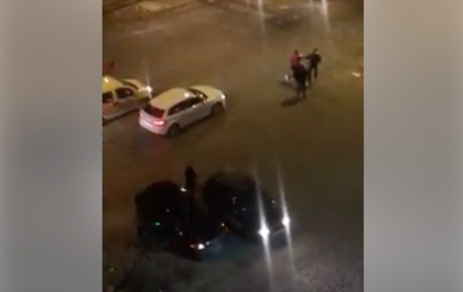 ВИДЕО: Шофьори се млатиха в София