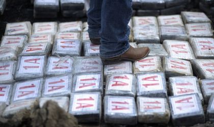 840 кг кокаин залови полицията на Салвадор в Тихия океан