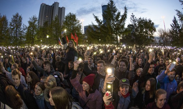 Протести в руския град Екатеринбург срещу строеж на храм