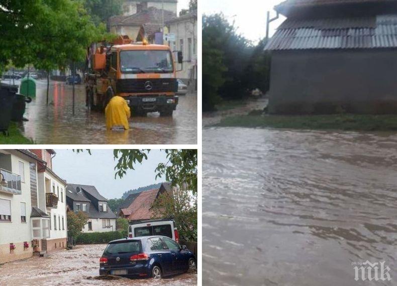 СЛЕД ПОТОПА! Бедственото положение остава, военни спасяват хората