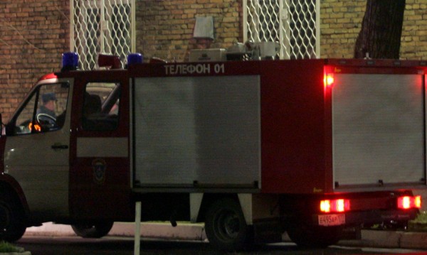 Пожар в Центъра на промишлеността на България в Москва