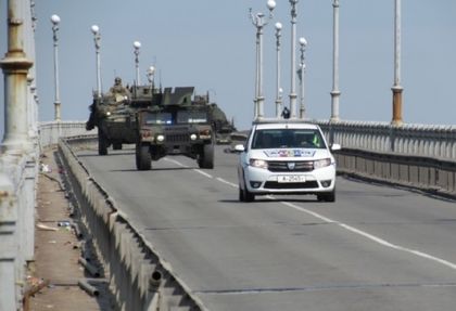 Русенци се чудят и маят! Колона от американски военни машини влезе в България и ги остави без думи (СНИМКИ)