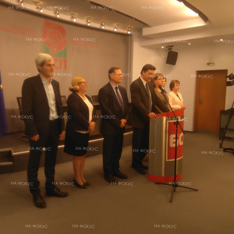 БСП предлага за членове на ЦИК Таня Цанева, Николай Николов, Силва Дюкенджиева, Силвия Стойчева, Емил Войнов и Цветанка Георгиева