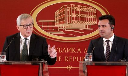 Юнкер насърчи Македония за Евросъюза: На прав път сте!