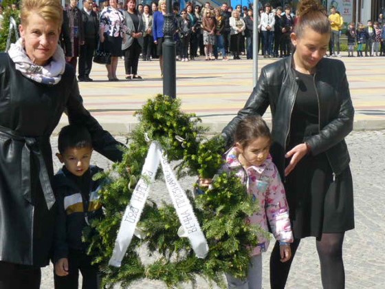 Хасково: С руски песни за войната започна тържествената церемония по повод Деня на победата в Тополовград