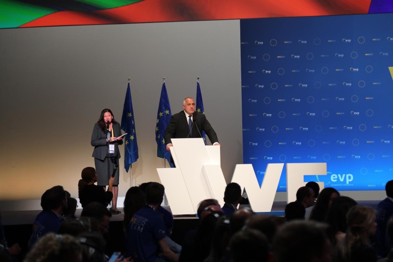 Европейски избори 2019: Лидерът на ГЕРБ Бойко Борисов: Европа винаги е била дясна и разумът ще надделее