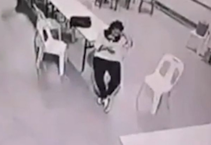 Запечатаха на ВИДЕО ужасяваща атака на дух (СНИМКИ/ВИДЕО)