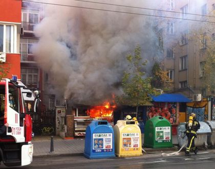 Арестуваха 21-годишен мъж от Пловдив, предизвикал пожар на бул. "Христо Ботев"
