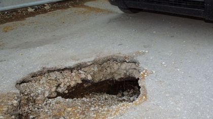 Спукани гуми и инциденти в участъка Разград - Завет