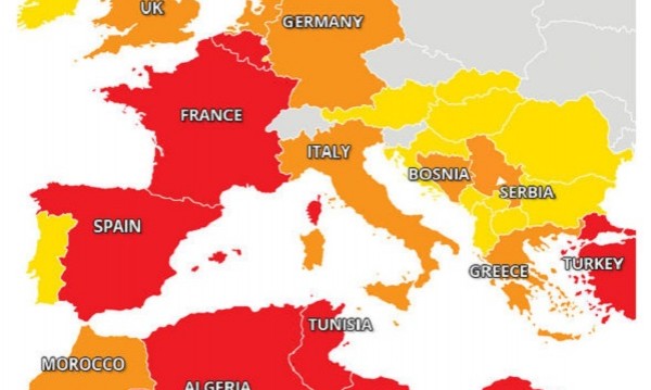 България е Сърбия!? Британско издание ни изтри от картата