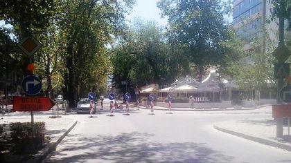 Западното платно на бул.