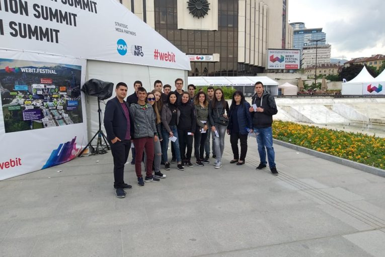 Ученици от ПГЕЕ – Банско с уникална възможност, посетиха Webit.Festival Europе 2019