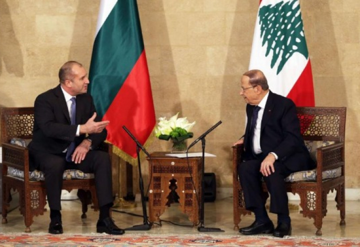 Ето какво каза Румен Радев след срещата с ливанския президент