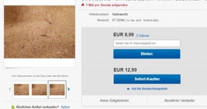 Пясък от Офицерския плаж във Варна продават в интернет