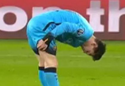 Меси не бил контузен, а леко уморен