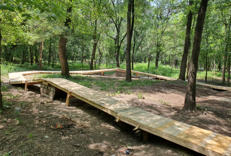 Обновиха рампа за велосипедисти в плодивския парк Лаута