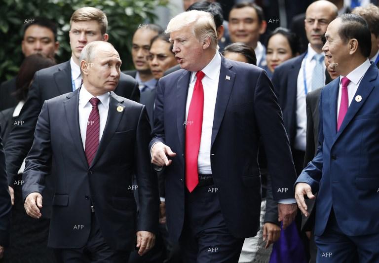 РИА Новости: Путин и Тръмп поговориха накратко преди срещата на Г-20