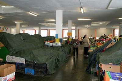Пазарите в Пловдив- с лъчисти печки да не мръзне стоката