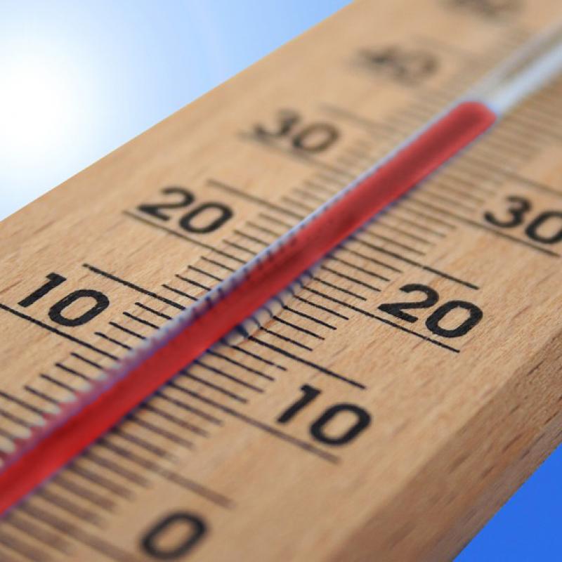 Най-горещо днес - в Русе. Термометърът отчете 34°C!