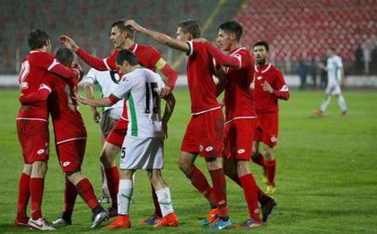 Съставът на ЦСКА срещу Рилецо
