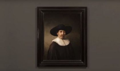 3D принтер нарисува нова картина на велик холандски художник