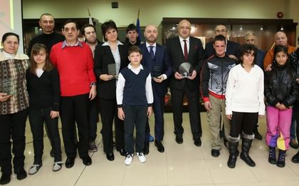 Кралев с наградата на Спешъл Олимпикс България и фондация „Про Спорт“
