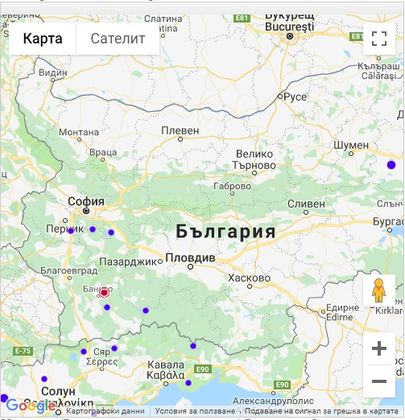 Благоевград: Земетресение с магнитуд 3 по скалата на Рихтер е регистрирано край Банско