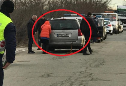 Първа СНИМКА на неуловимото Пежо 307, преследвано цяла нощ из Централна България (ВИДЕО)