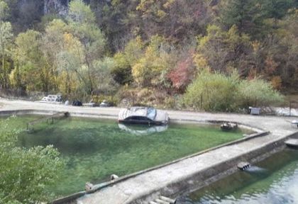Първи СНИМКИ от фатален инцидент в с горски в рибарник край Настански мост