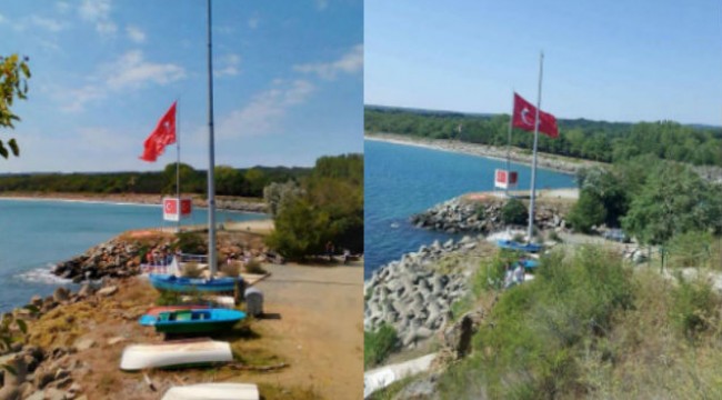 Без българско знаме на границата ни при Резово. А утре е национален празник...
