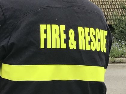 Автобус се подпали на бензиностанция в Разград