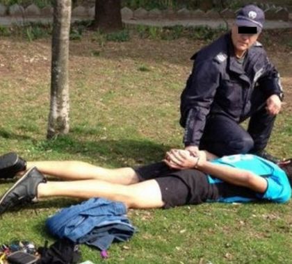 ЕКСКЛУЗИВНО! Ченге залови с голи ръце престъпници, тръгнали да източват банкомат, пълен с 60 бона